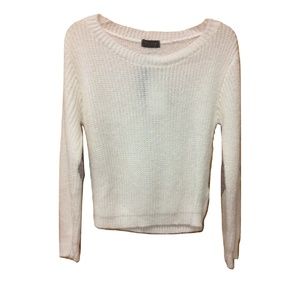Heart Elbow Patch Sweater 